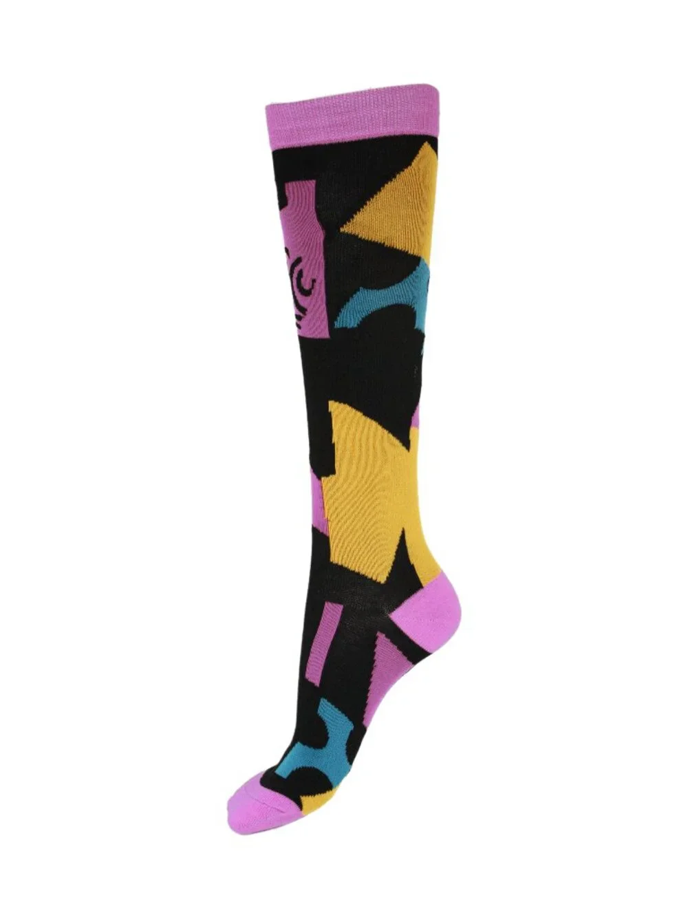 Nightmare Before Christmas Sally Knee High Socks - Playful Patchwork Halloween